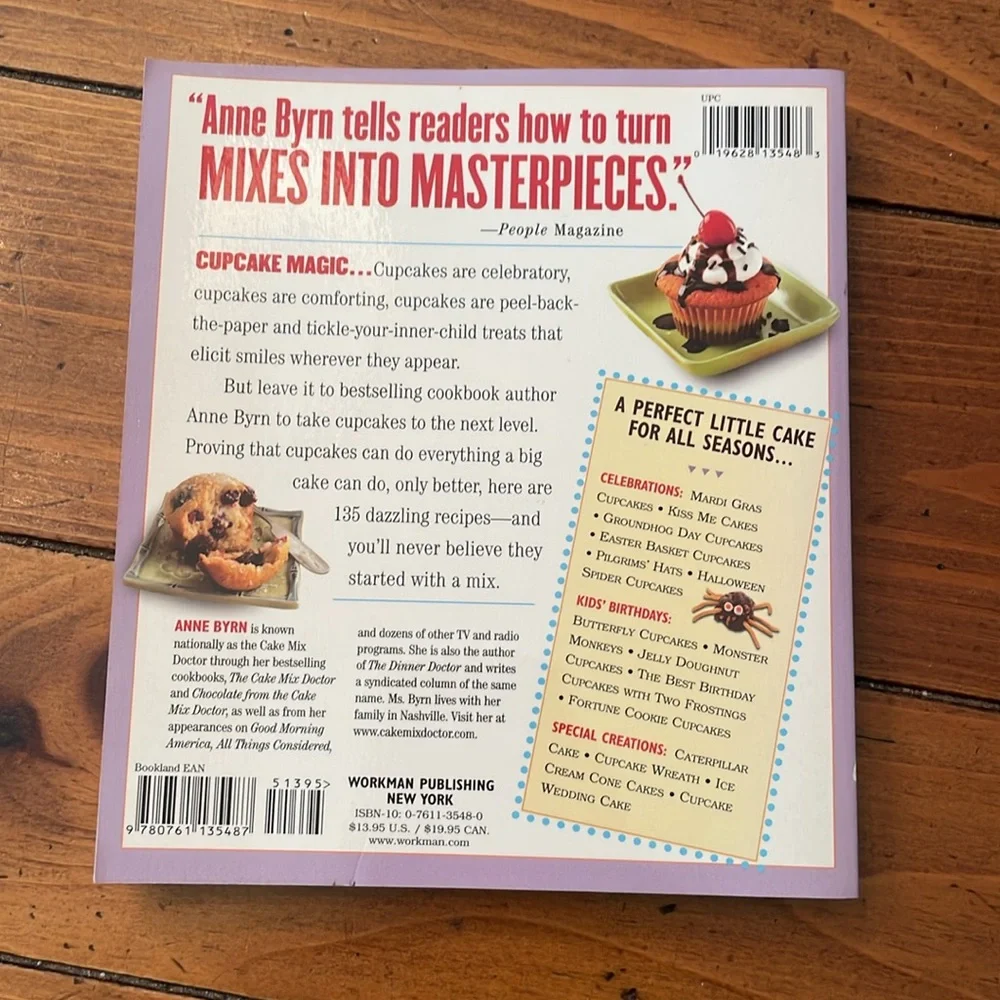 Cookbook Cupcakes!: From the Cake Mix Doctor
